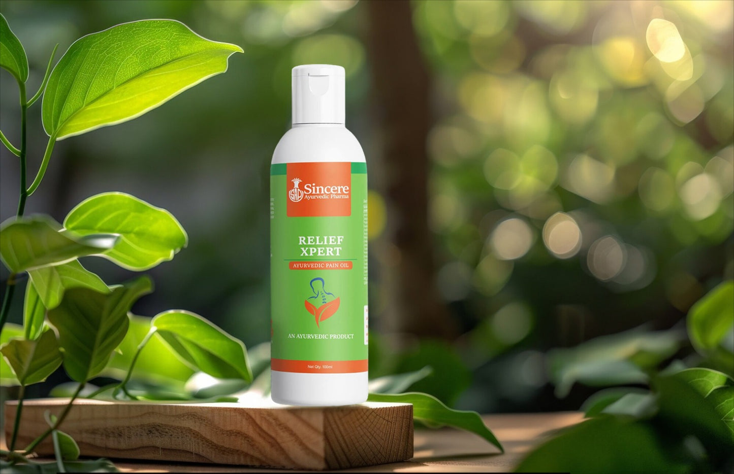 Natural Ayurvedic Pain Relief Oil 100 ML | Muscle & Joint Pain Relief