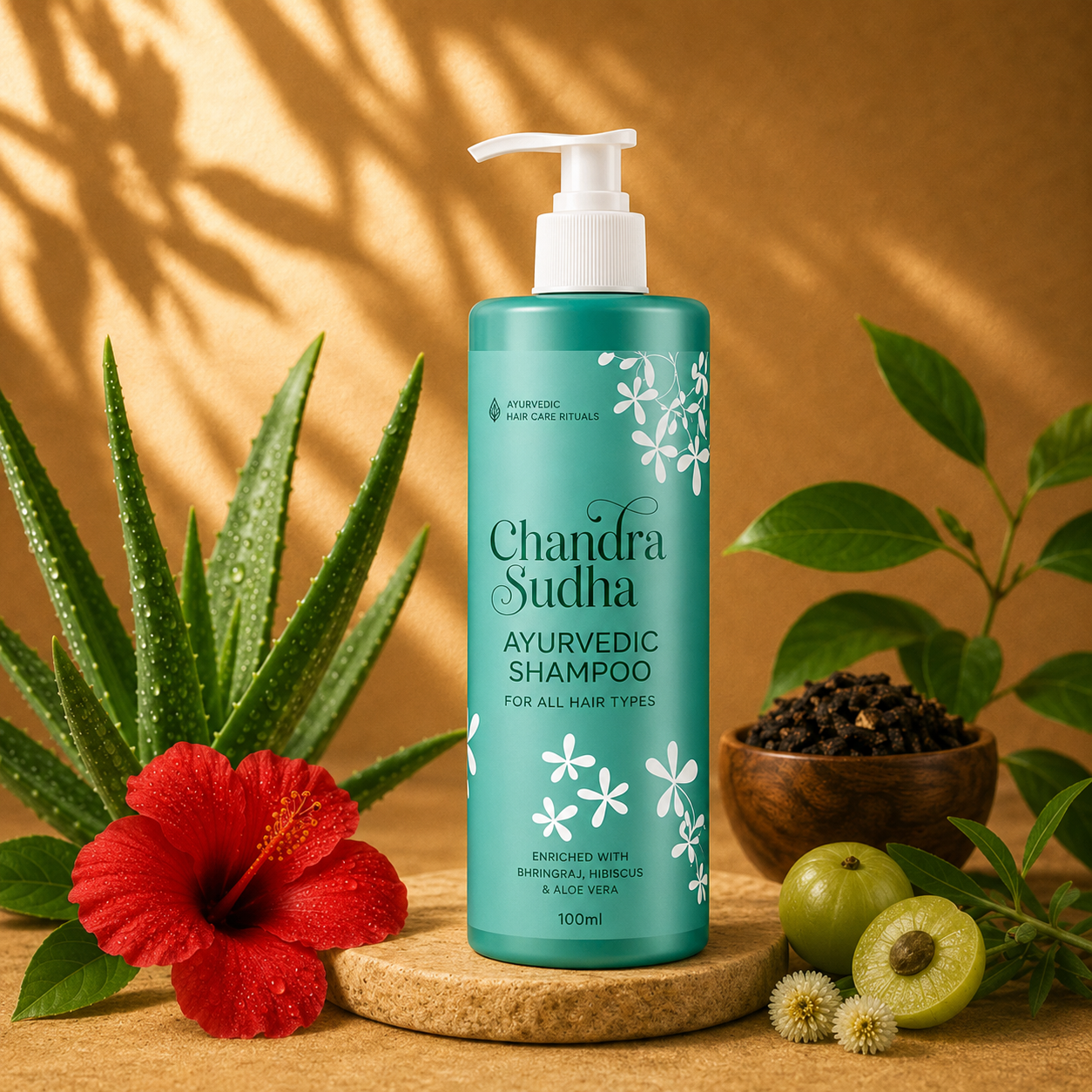 Natural Hair Loss Control & Strengthening Herbal Hair Shampoo 100 ML
